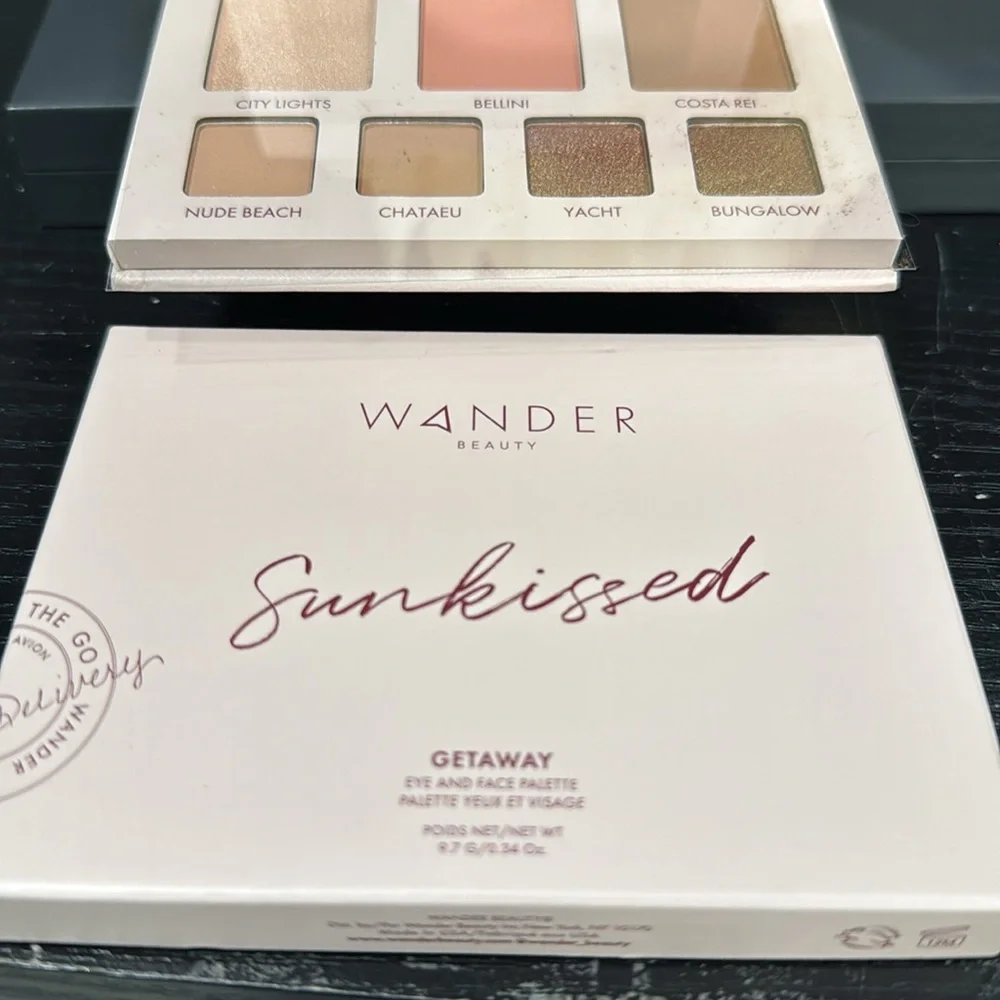 Wander Beauty Sunkissed Getaway Palette Eyeshadow Blush Bronzer Highlighter